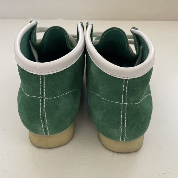 Sycamore Style by F. Santos MONSTER GREEN Apollo Moccasins Mid Shoe RETRO‎ 8.5 - Picture 5 of 11